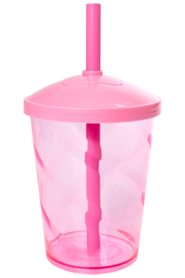 Mini Shake Rosa Bebe Translucido